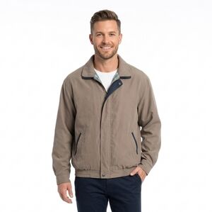 Oxide On The Edge | Men’s Vintage Style Lightweight Bomber Jacket - XL